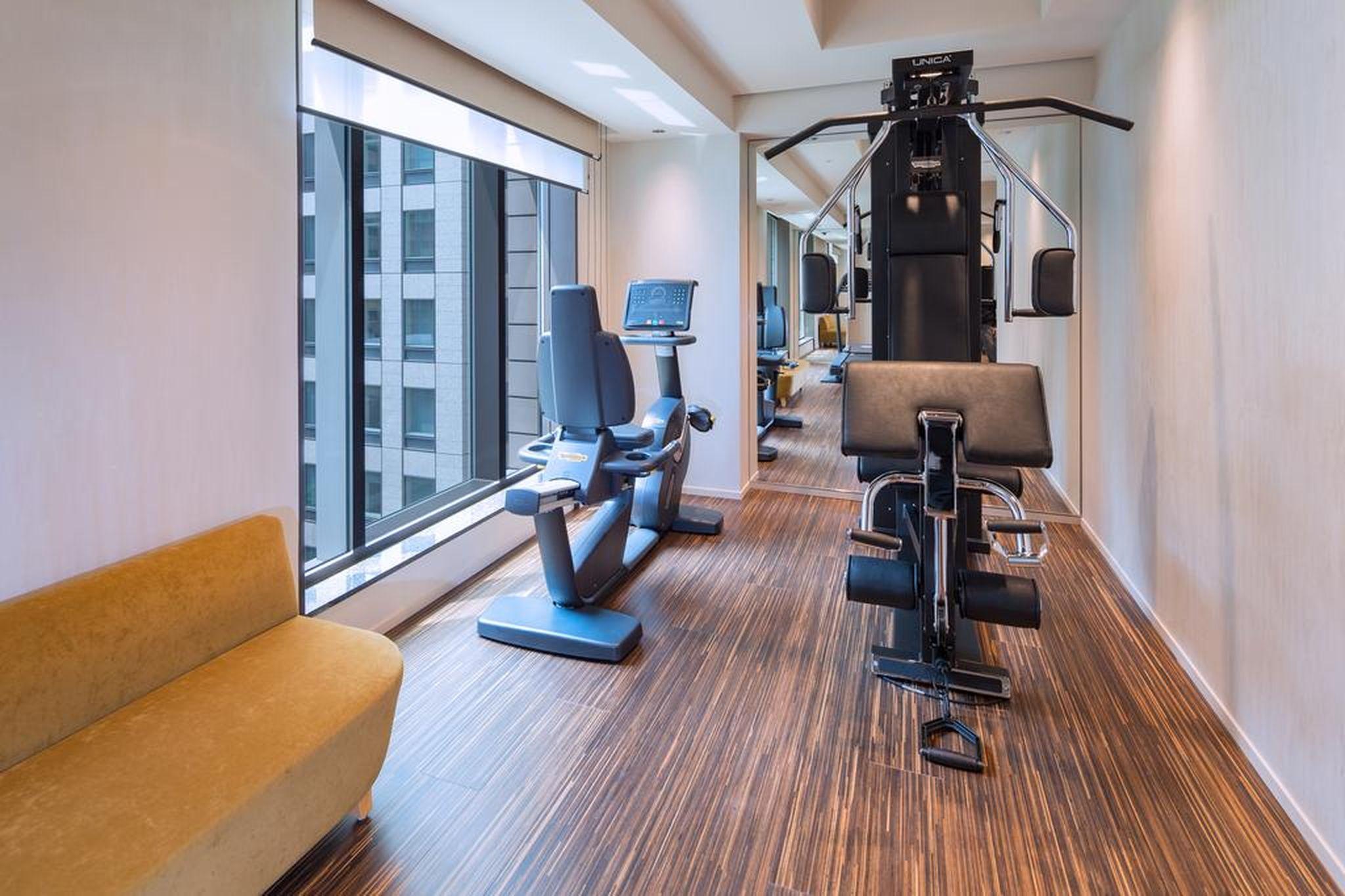 Marunouchi Hotel Tokyo Eksteriør billede The gym at the hotel
